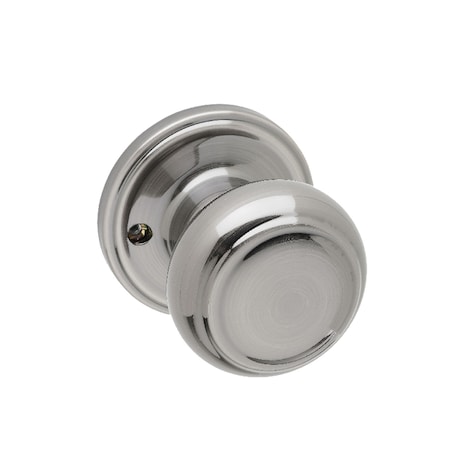 Colonial Knob 1/2 Dummy Function, Antique Nickel